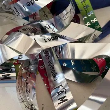 timelesz 은색 테이프 2개 세트
