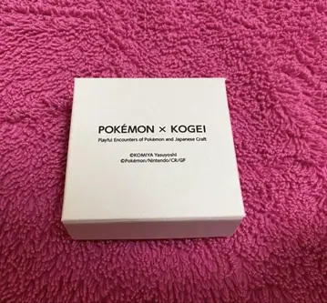 POKEMON x KOGEI 포켓몬 공예전 겐가 싸개 버튼