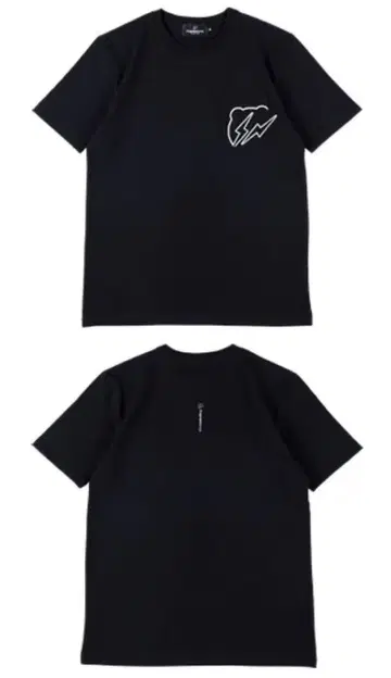BE@RTEE fragmentdesign-POCKET (BLACK)