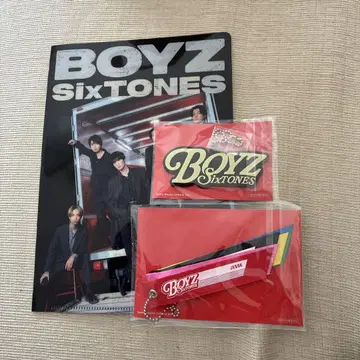SixTONES BOYS 혜택 키링 미사용 새상품
