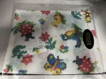 페이러 메쉬 파우치 화이트 M