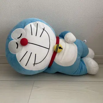 [새상품급] 도라에몽 슈퍼 라지 봉제 인형 낮잠