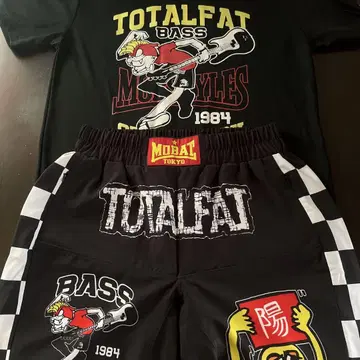 MOBSTYLES TOTALFAT 티셔츠 모쉬 팬츠 세트