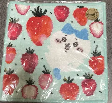 새상품 페이러 치이카와 하치와레 스트로베리 도트 손수건
