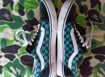 VANS 올드스쿨 체크 무늬