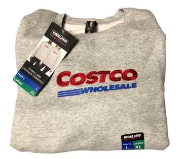 코스트코 COSTCO 트레이닝복 맨투맨 XL 그레이