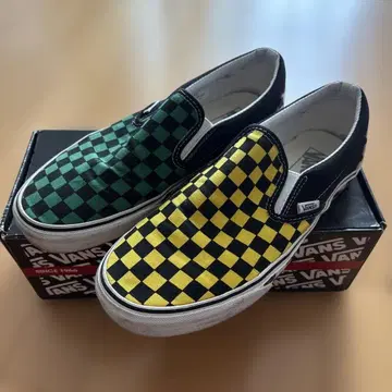VANS 클래식 슬립온 체커보드 27.0