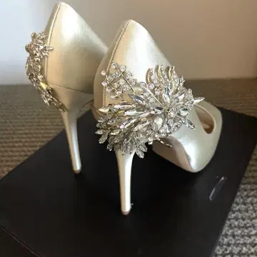 새상품급 Badgley Mischka 웨딩 신발