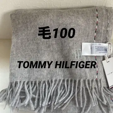 [새상품] 타미힐피거 대형 모 100% 스톨 196cm 80cm