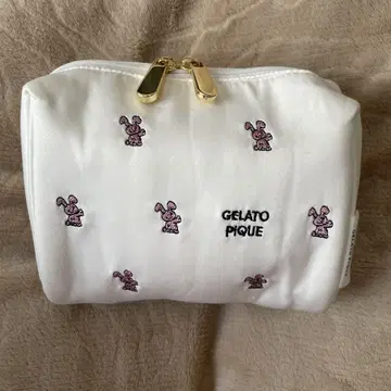gelato pique 스누피 콜라보 자수 파우치