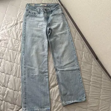 리바이스 levi's premium low loose 23 라이트 블루