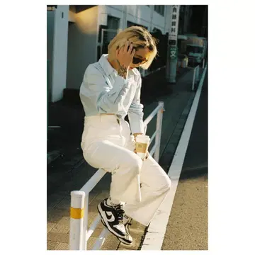 TSY ORIGINAL WORK PANTS 32 (L) WHITE