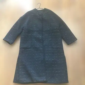 베이크루즈 자카드 롱 코트