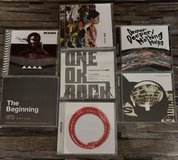 원 오크 TSUTAYA 렌탈 한정판 ROCK & 싱글 6장
