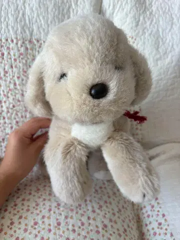 우메키치 베이지 봉제 인형