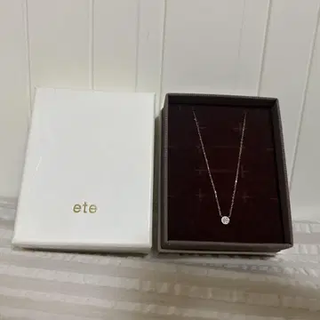 ete 브릴리언트 다이아몬드 목걸이