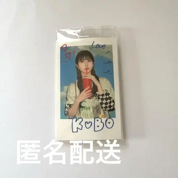 노기자카46 쿠보 시오리 노기 카페 폴라로이드풍 스티커