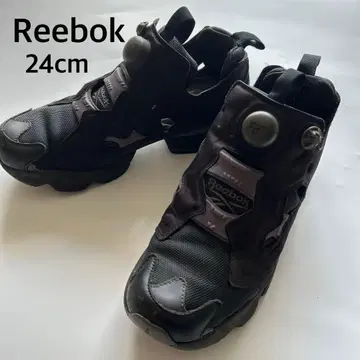 리복 펌프 퓨리 블랙 24cm