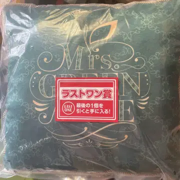 Mrs. GREEN APPLE 쿠션 라스트 원 상