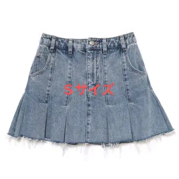 새상품급 Andmary Amy denim mini skirt