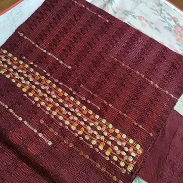 순수 실크  나고야 오비  상급자에게