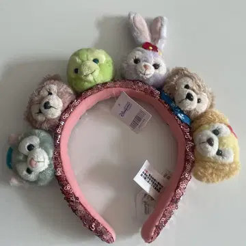 홍콩 디즈니 머리띠 더피 프렌즈