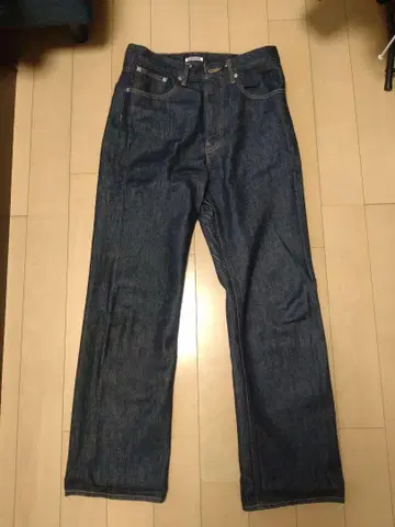 AURALEE HARD TWIST DENIM 5P PANTS