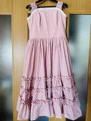 제작비와님 제작의 핑크 체크 JSK