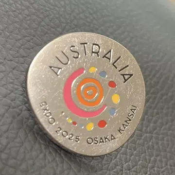간사이 만박 expo 2025 호주 핀즈 핀 배지
