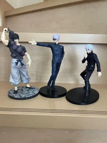 주술회전 고죠 사토루 후시구로 토우지 피규어 세트