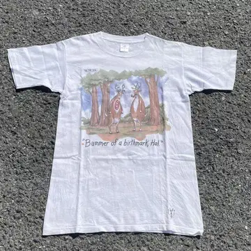 90s USA THE FAR SIDE 조크 프린트 T셔츠 M
