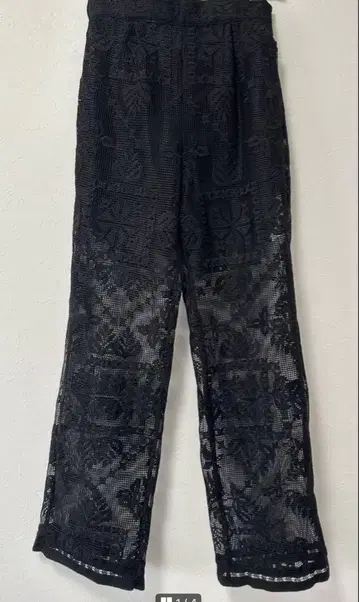 AMERI CHEMICAL LACE 아메리 와이드 팬츠