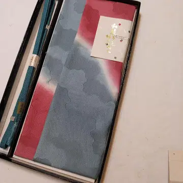 겨울용 오비 장식 천 허리띠 세트 순수 실크 초목 염색 미사용