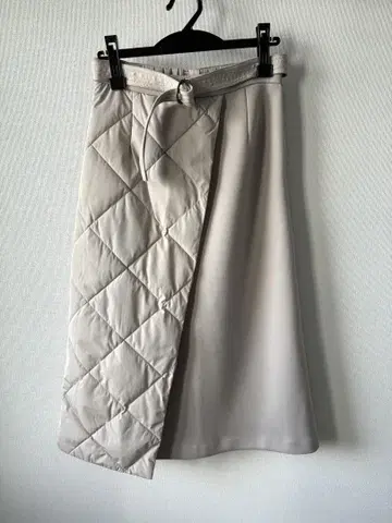 [ 새상품급 ] 야마다야 롱 스커트 랩 스커트 퀼팅 베이지