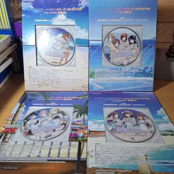 아이돌 마스터 샤이니 컬러즈 스타일북 특전 CD 4장 세트