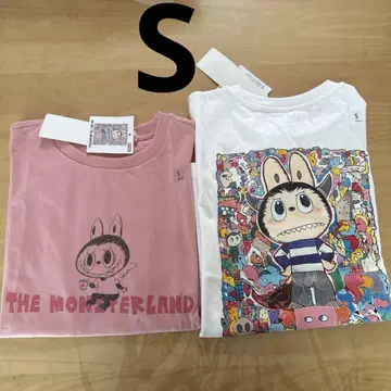 새상품 UNIQLO 팝마트 콜라보 더 몬스터즈 러브브 T셔츠