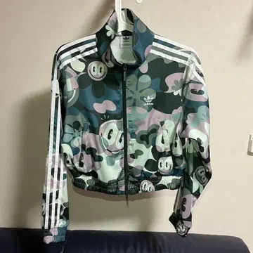 새상품급 adidas 스마일 무늬 저지