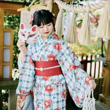 [ kutir ] [ 쿠티르와 레트로 ] 2way 레트로 유카타 세트