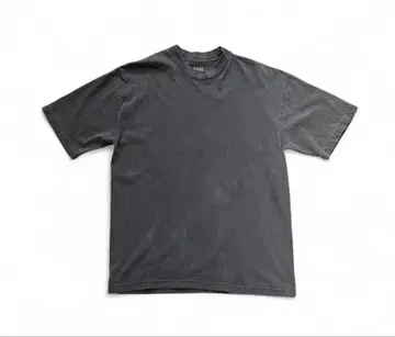 MINE BLACK FADE 피그먼트 염색 티셔츠 XL 4