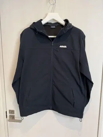 무타 muta MARINE 네이비 후드 부착 나일론 자켓