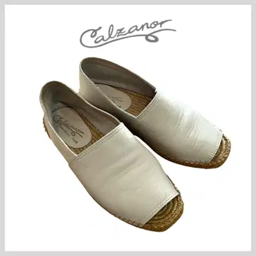 Calzador 36 에스파드리유 샌들 가죽 슬립온