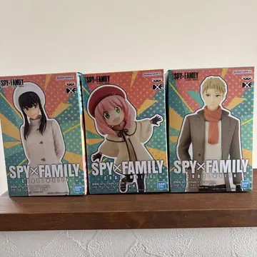 SPY x FAMILY 피규어 세트 3체