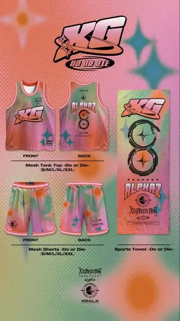XG Mesh tank top do or die XL 메쉬 탱크탑