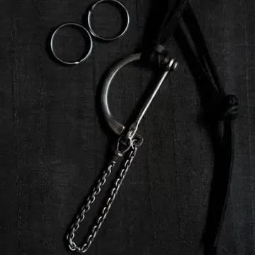 D-Clasp 키 링 (GUIDI 레더 코드 포함)