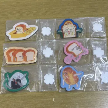 미개봉 빵도둑 캐릭터 마그넷 6개 세트