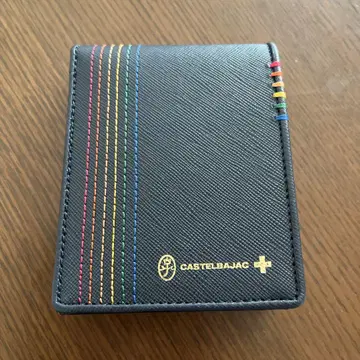 CASTELBAJAC 접이식 지갑 네이비