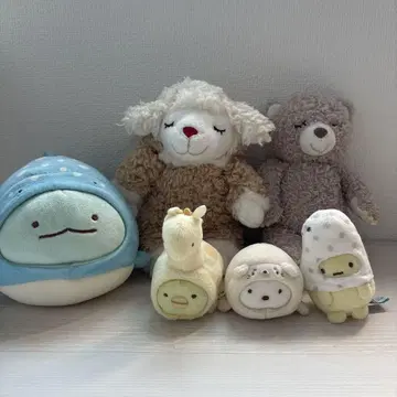 스밋코구라시 리브하트 봉제 인형 세트