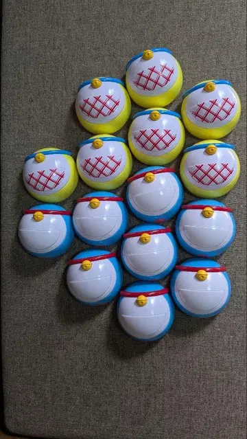 도라에몽 뮤지엄 한정판 가챠 도라미 7개 도라에몽 8개 캡슐만