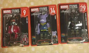 MARVEL Happy 복권 BE@RBRICK 3체 세트 베어브릭