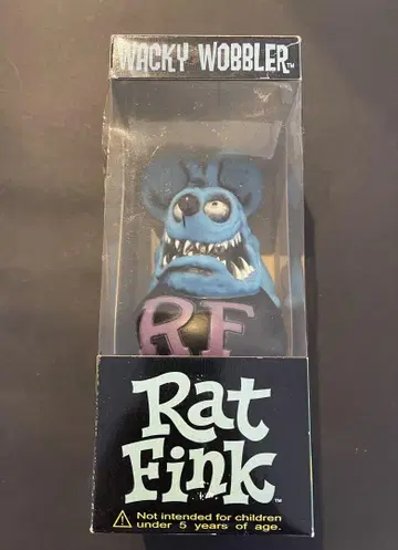 Rat Fink Wacky Wobbler 피규어 미개봉